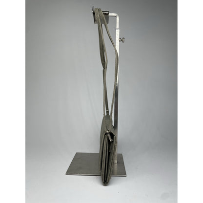 Y's Grey Suede Handbag image 3