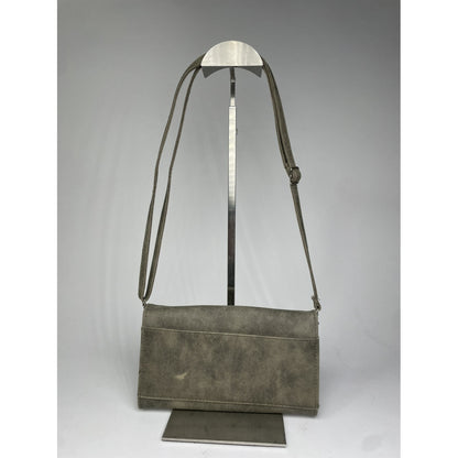Y's Grey Suede Handbag image 4