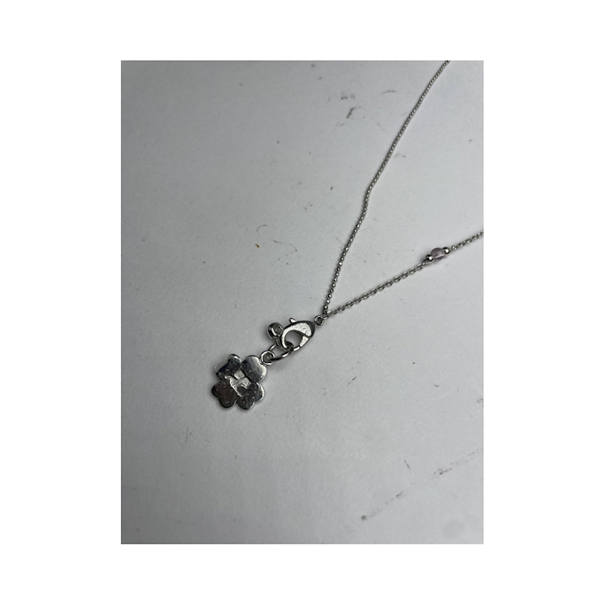 Courrèges Silver Steel Bracelet image 4