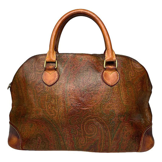 Etro Brown Leather Handbag image 1