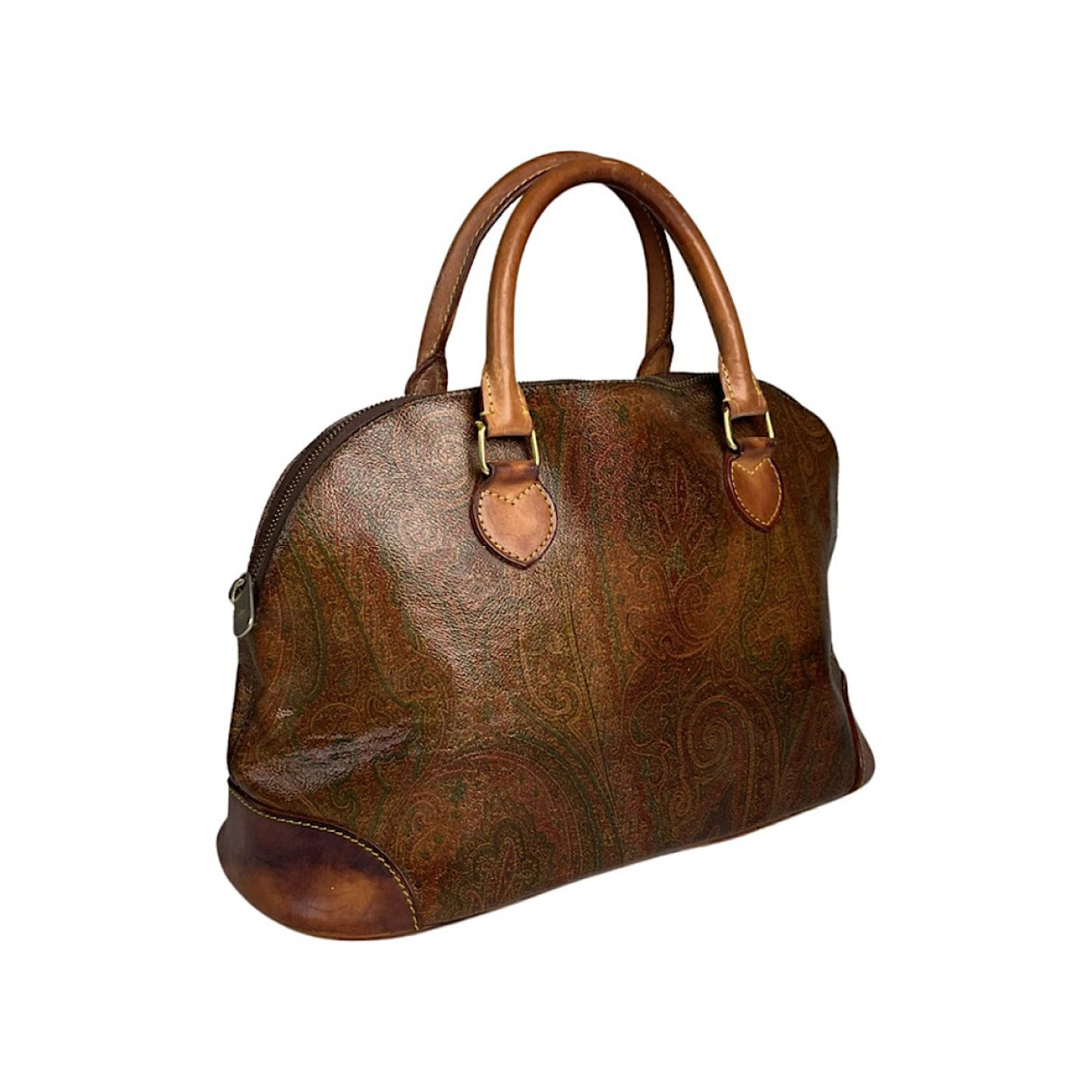 Etro Brown Leather Handbag image 2