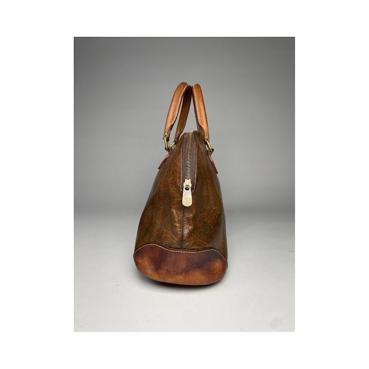Etro Brown Leather Handbag image 3