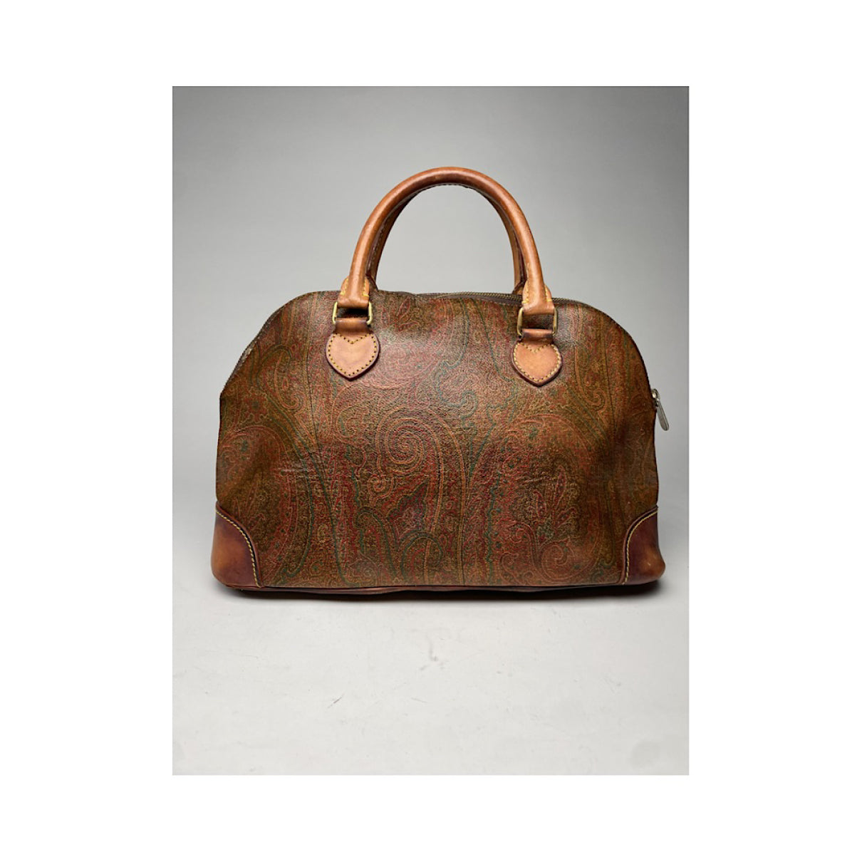 Etro Brown Leather Handbag image 5