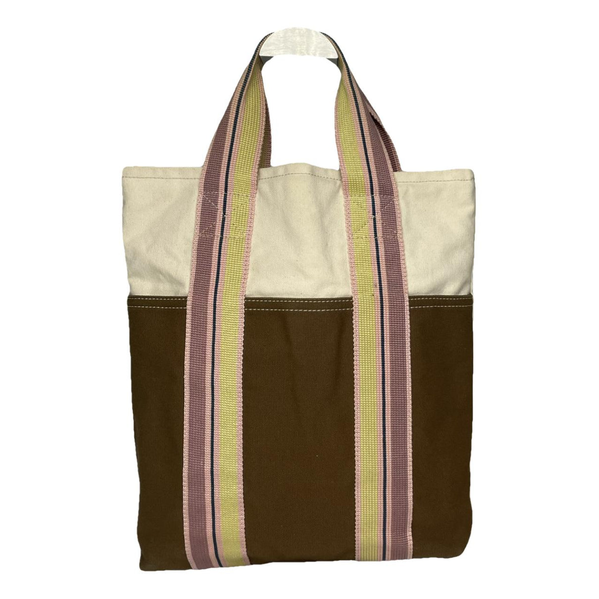 Marni Moon Beige Cotton Handbag image 1