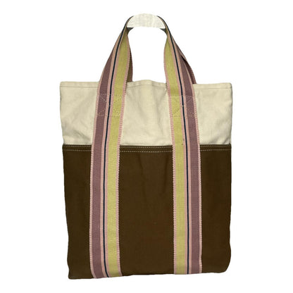 Marni Moon Beige Cotton Handbag image 1