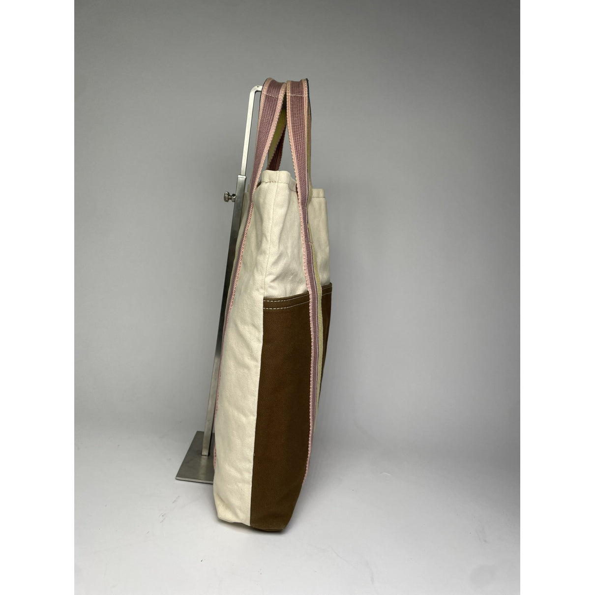 Marni Moon Beige Cotton Handbag image 3