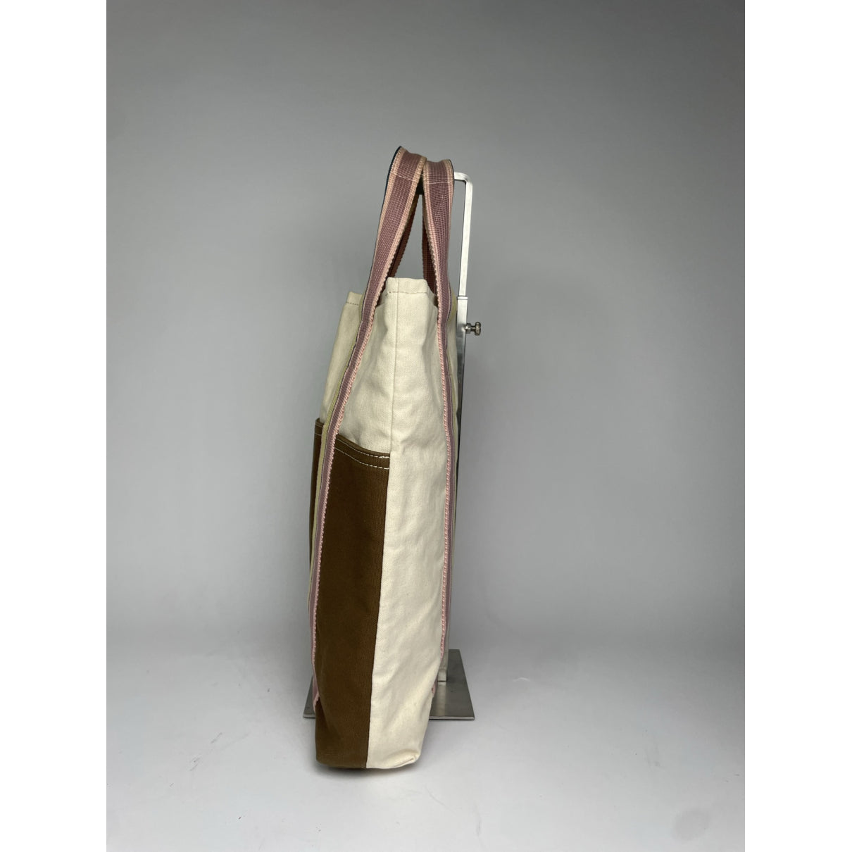 Marni Moon Beige Cotton Handbag image 5