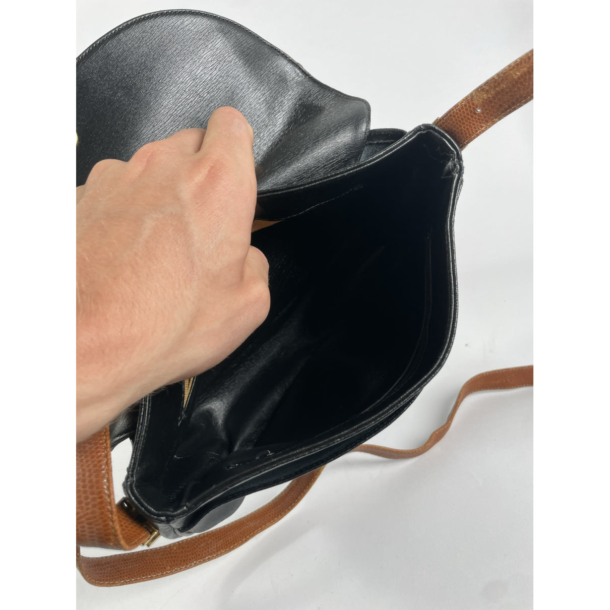 Givenchy GV3 Black Leather Handbag image 3