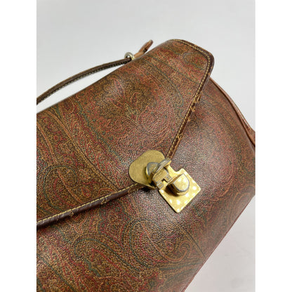 Etro Brown Leather Handbag image 4