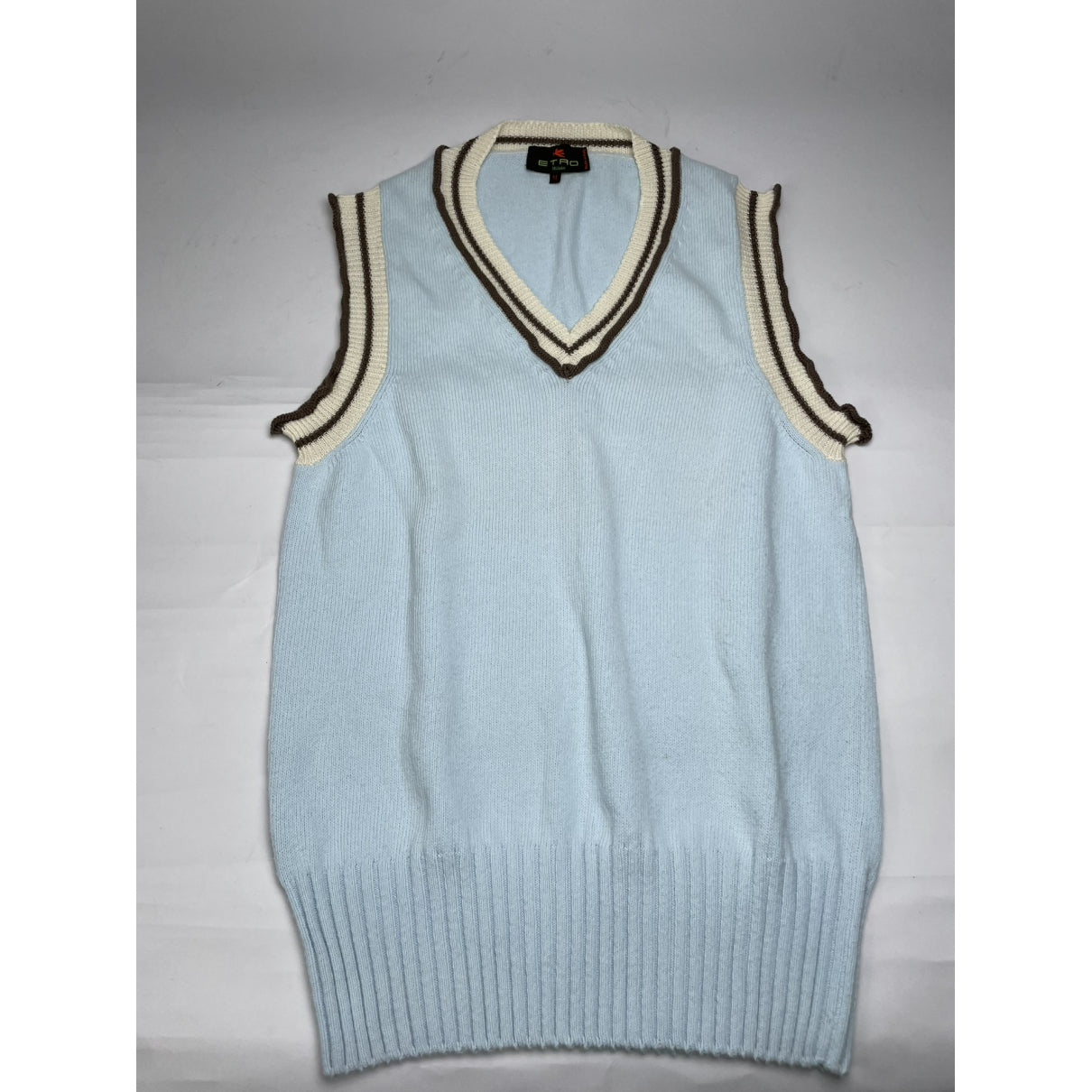 Etro Turquoise Cotton Knitwear image 3