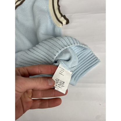 Etro Turquoise Cotton Knitwear image 4