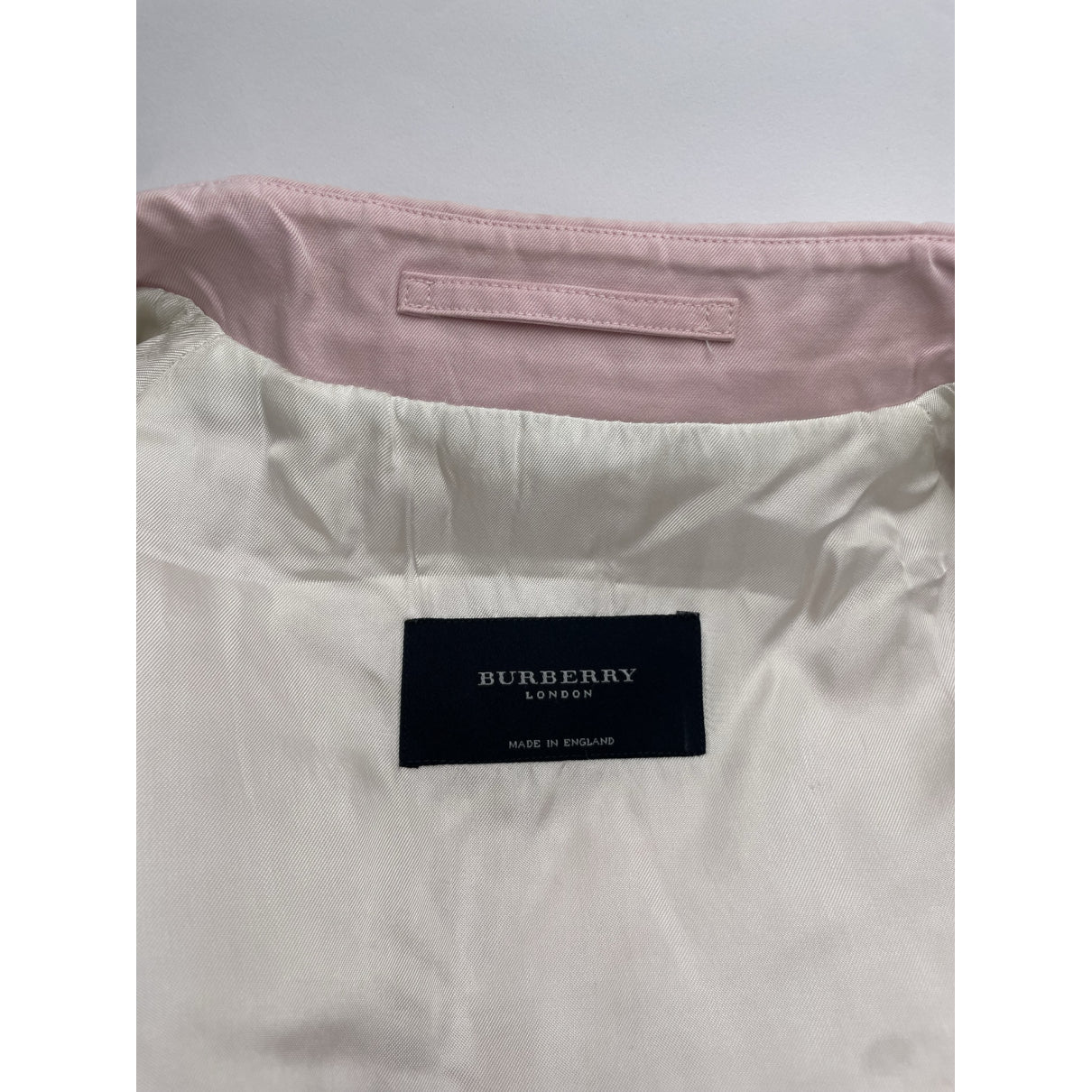 Burberry Camden Pink Cotton Coat image 4