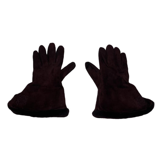 Loewe Purple Leather Glove image 1