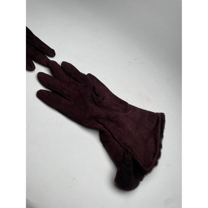 Loewe Purple Leather Glove image 4