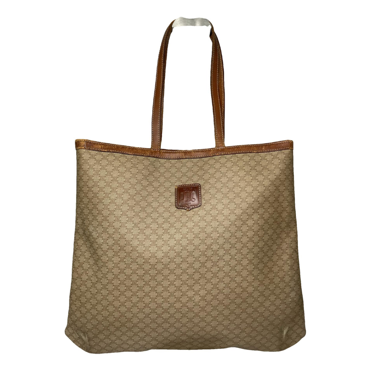 Celine SAC SEAU Beige Leather Handbag image 1