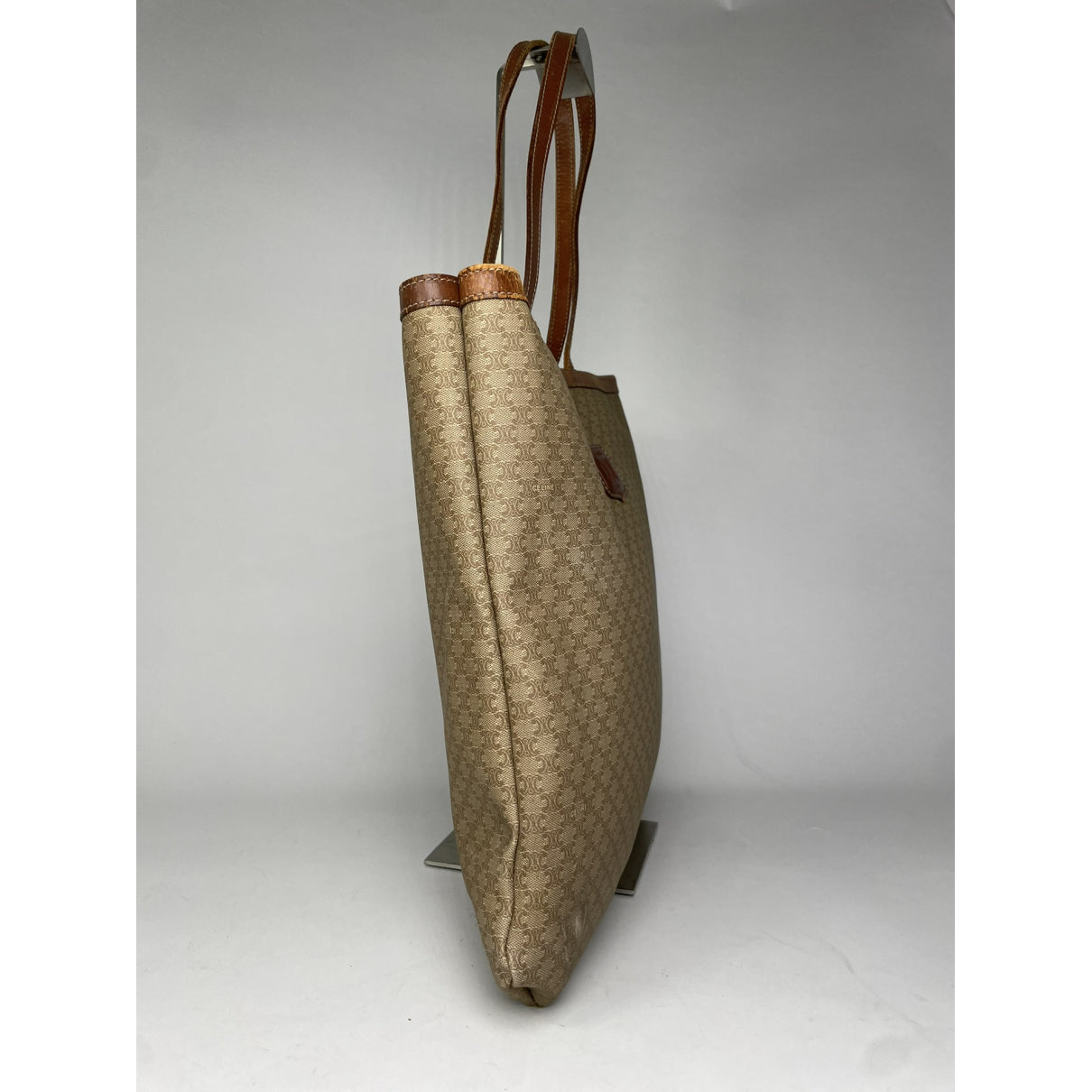 Celine SAC SEAU Beige Leather Handbag image 2