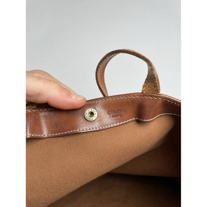 Celine SAC SEAU Beige Leather Handbag image 4