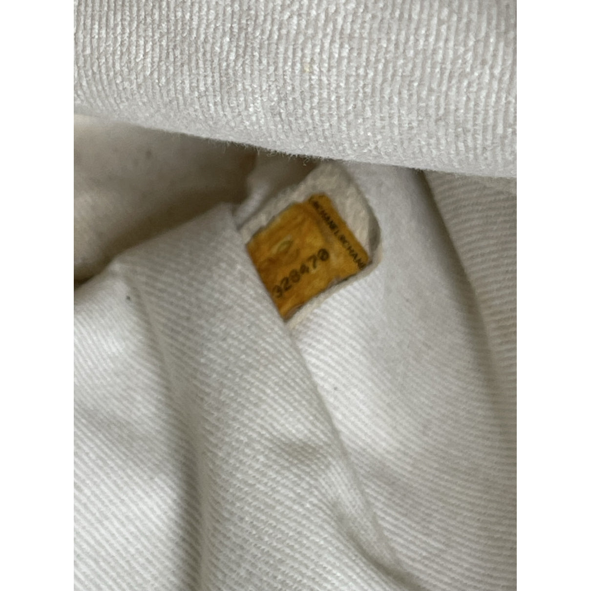 Chanel Deauville White Cotton Handbag image 3