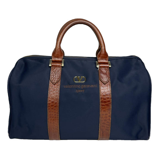 Valentino Garavani Navy Polyester Handbag image 1