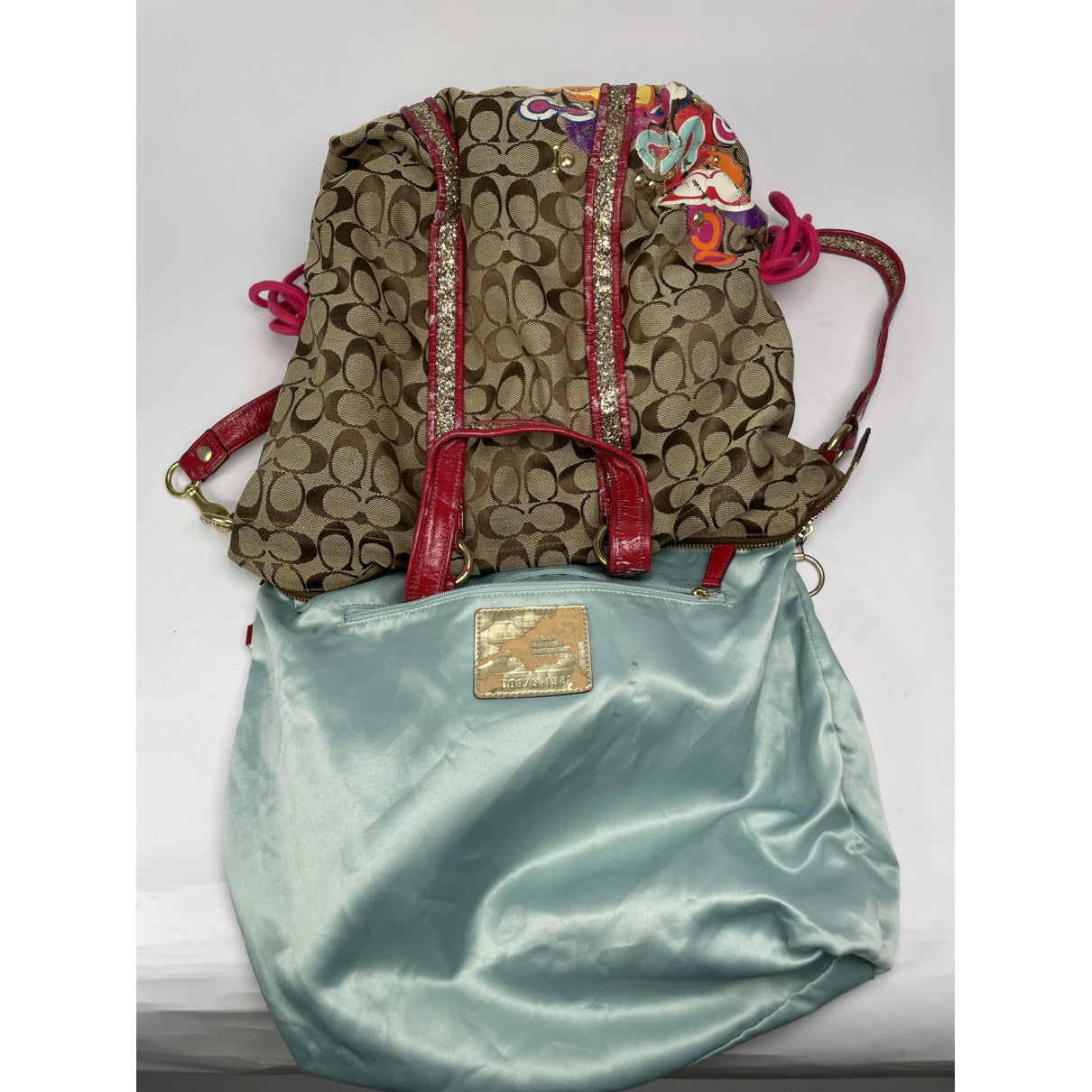 Coach Signature Sufflette Handbag image 2