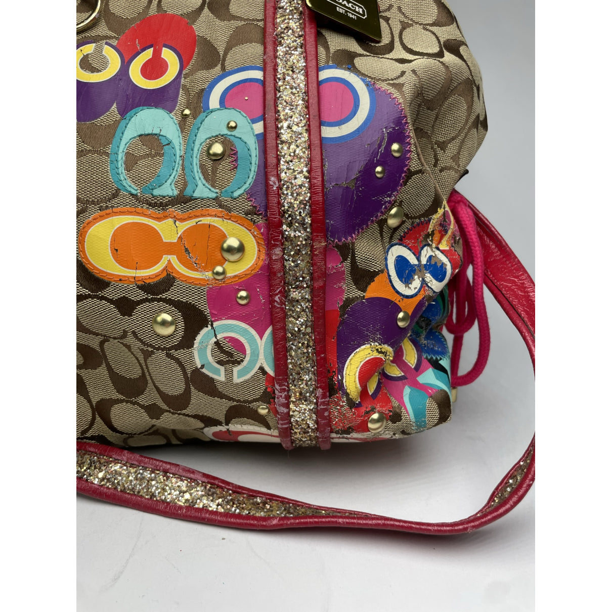 Coach Signature Sufflette Handbag image 4