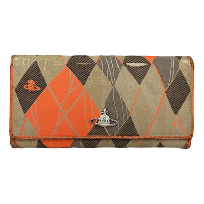 Vivienne Westwood Orange Leather Wallet image 1