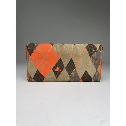 Vivienne Westwood Orange Leather Wallet image 2
