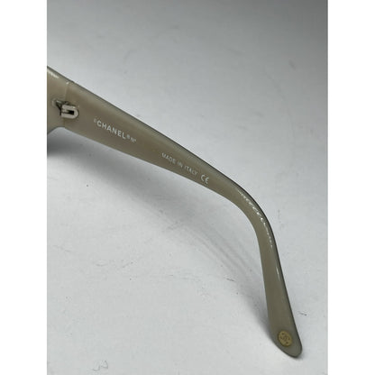 Chanel Black Plastic Sunglasses image 4