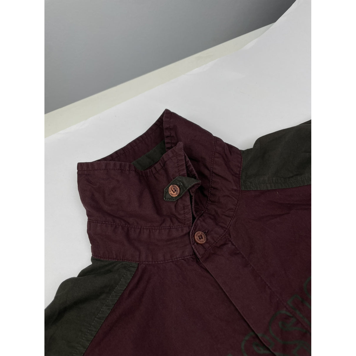 Versace Jeans Couture Burgundy Cotton Shirt image 3