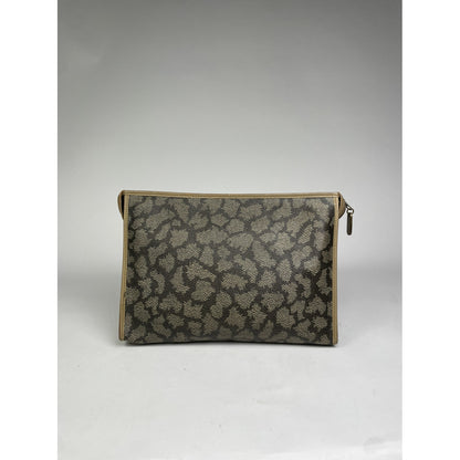 Yves Saint Laurent Brown Leather Clutch Bag image 2