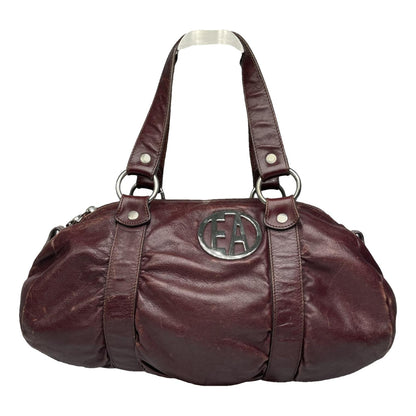 Emporio Armani Purple Leather Handbag image 1
