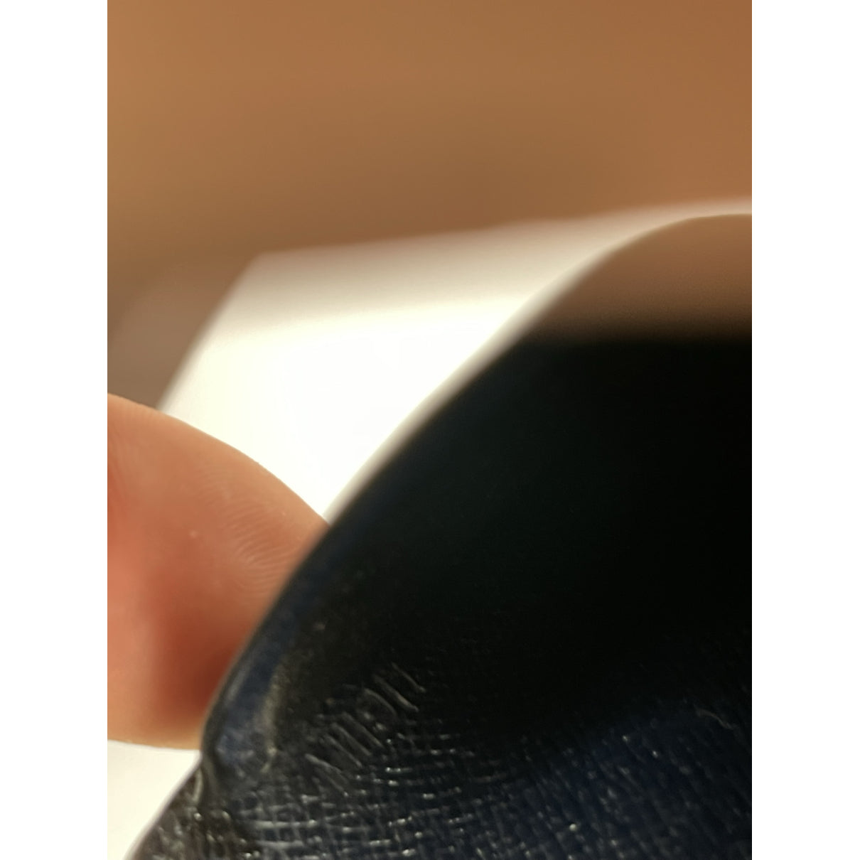 Louis Vuitton Blue Leather Purse image 4