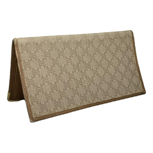 Celine Beige Leather Purse image 1