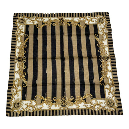 Fendi Brown Silk Scarf image 1