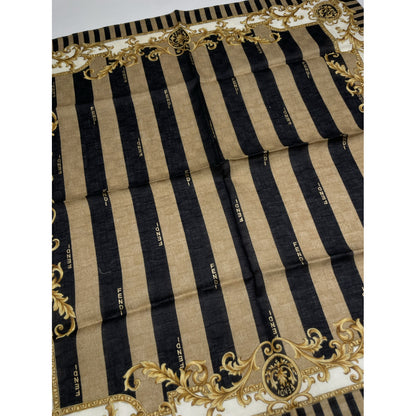 Fendi Brown Silk Scarf image 3