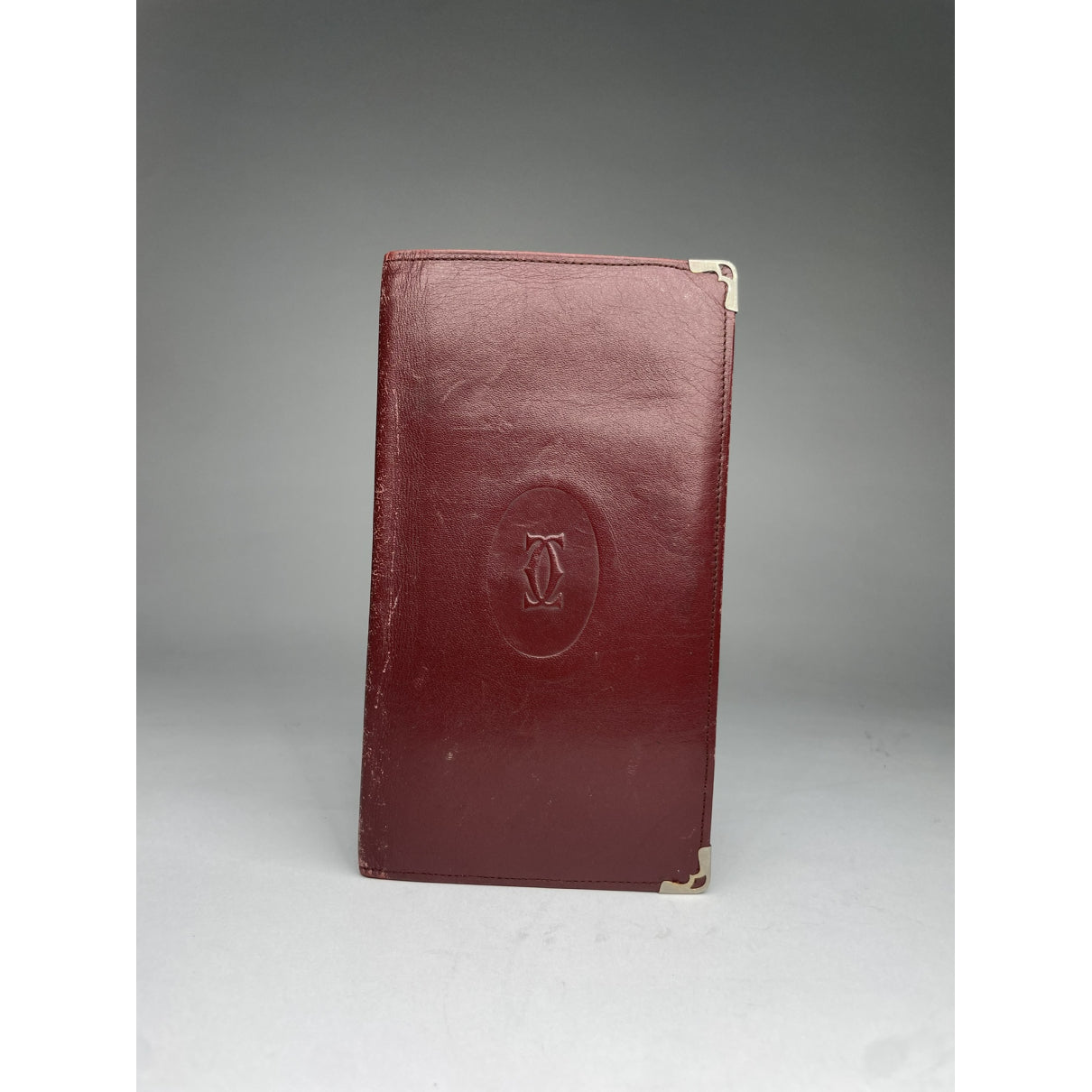 Cartier Burgundy Patent Leather Purse image 2