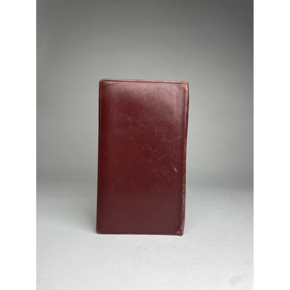 Cartier Burgundy Patent Leather Purse image 3