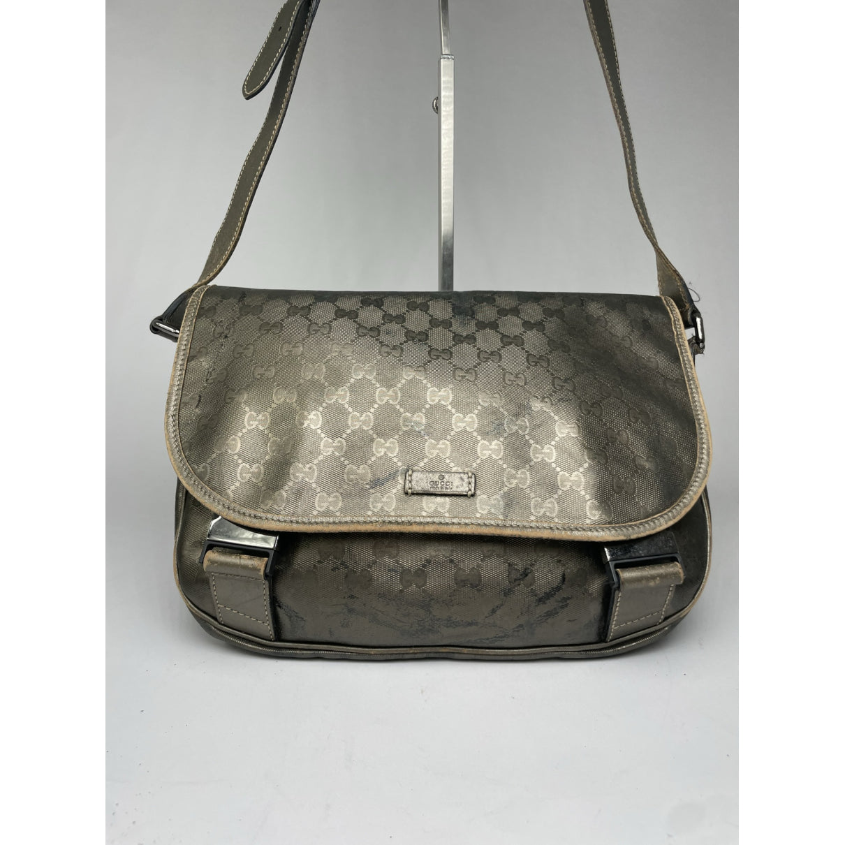 Gucci Jackie Vintage  Brown Polyester Handbag image 4