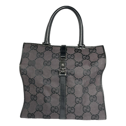 Gucci Jackie Vintage  Black Leather Handbag image 1