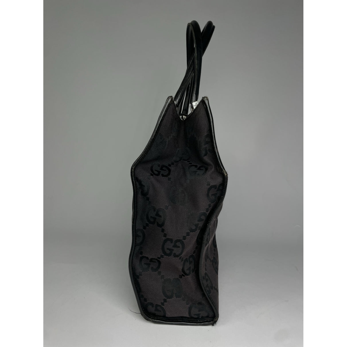 Gucci Jackie Vintage  Black Leather Handbag image 4