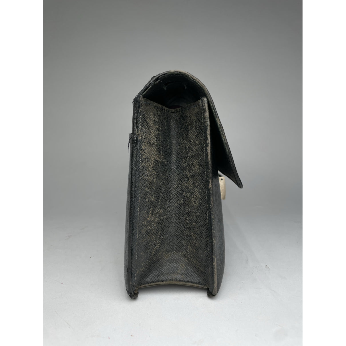 Louis Vuitton Sénateur Black Leather Clutch Bag image 5