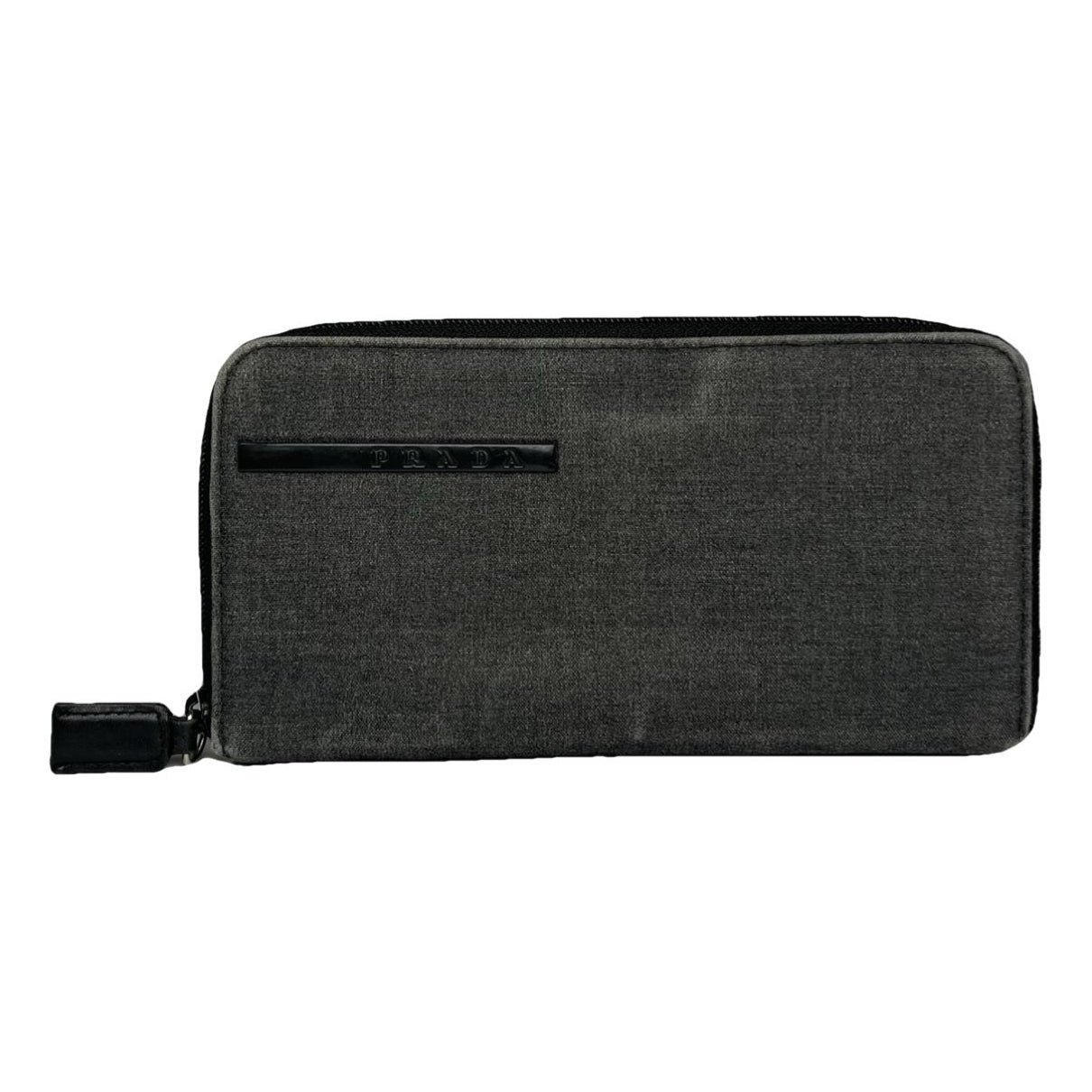Prada Black Cotton Wallet image 1
