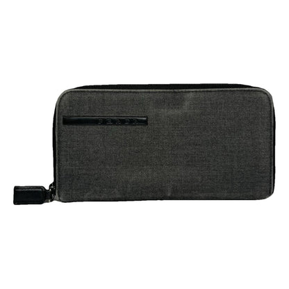 Prada Black Cotton Wallet image 1