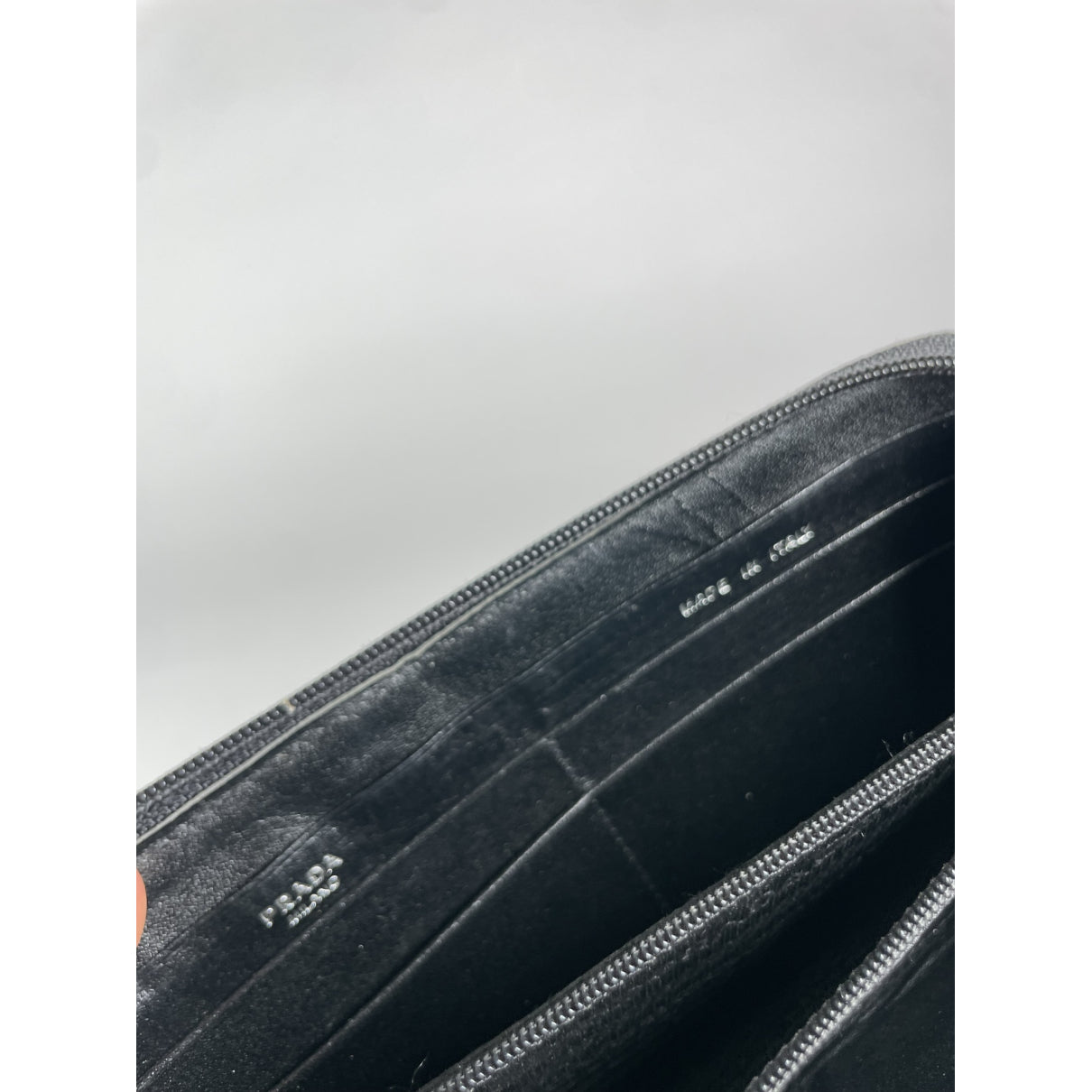 Prada Black Cotton Wallet image 4