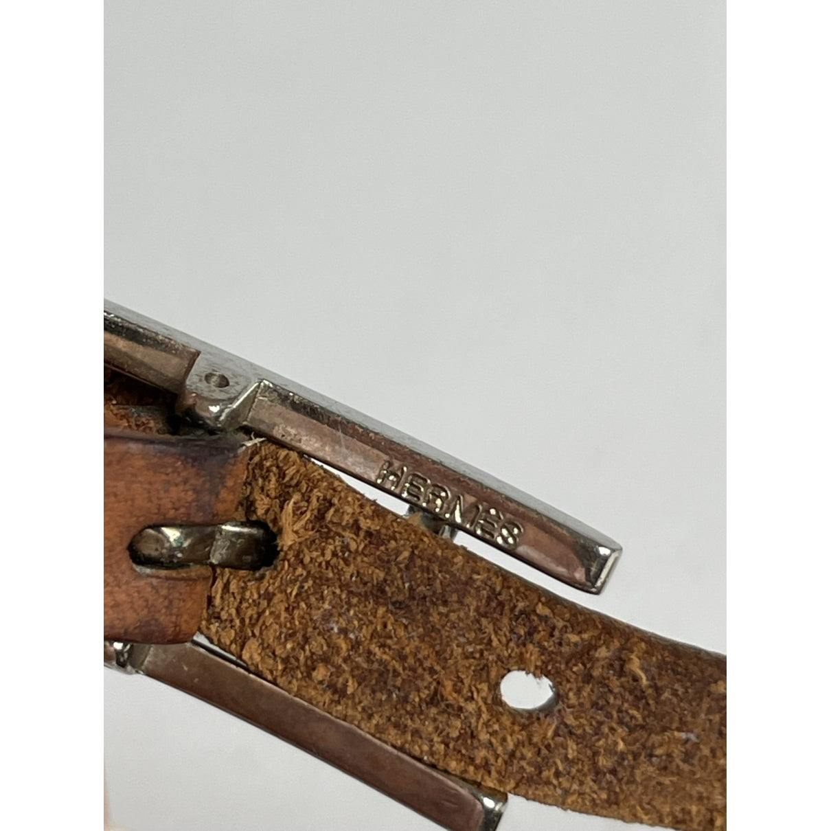 Hermès Behapi Brown Leather Bracelet image 3