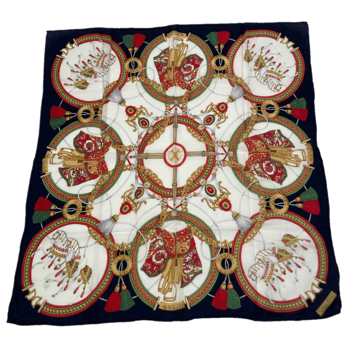 Celine Multicolour Silk Scarf image 1