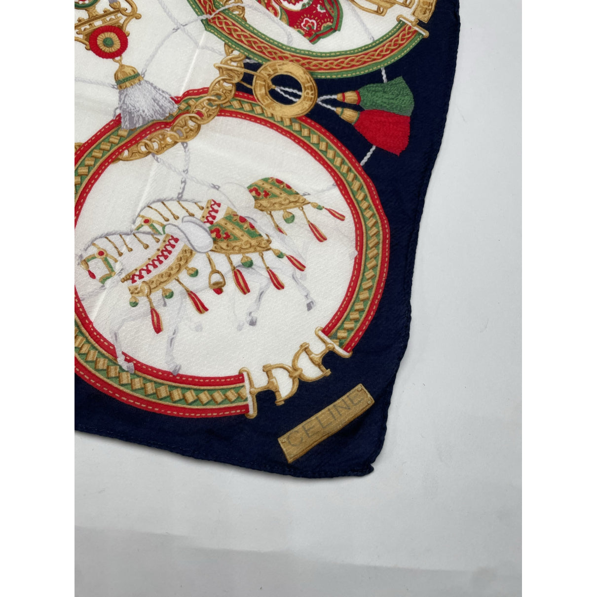 Celine Multicolour Silk Scarf image 2