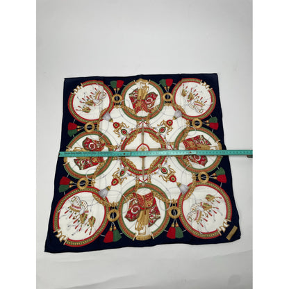 Celine Multicolour Silk Scarf image 4