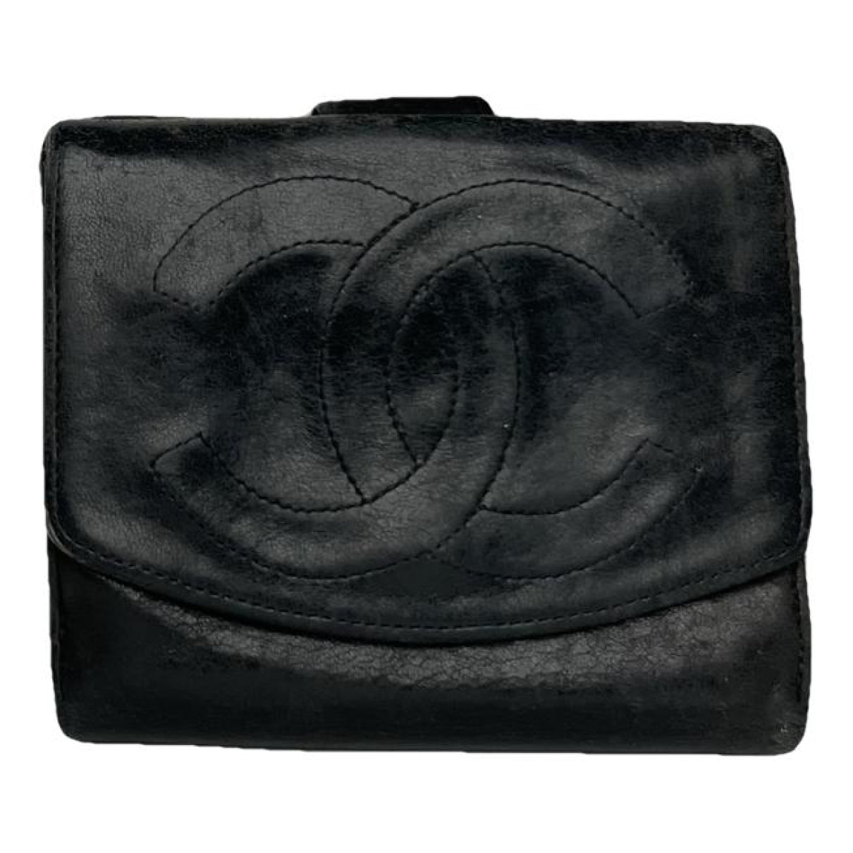 Chanel Black Leather Wallet image 1