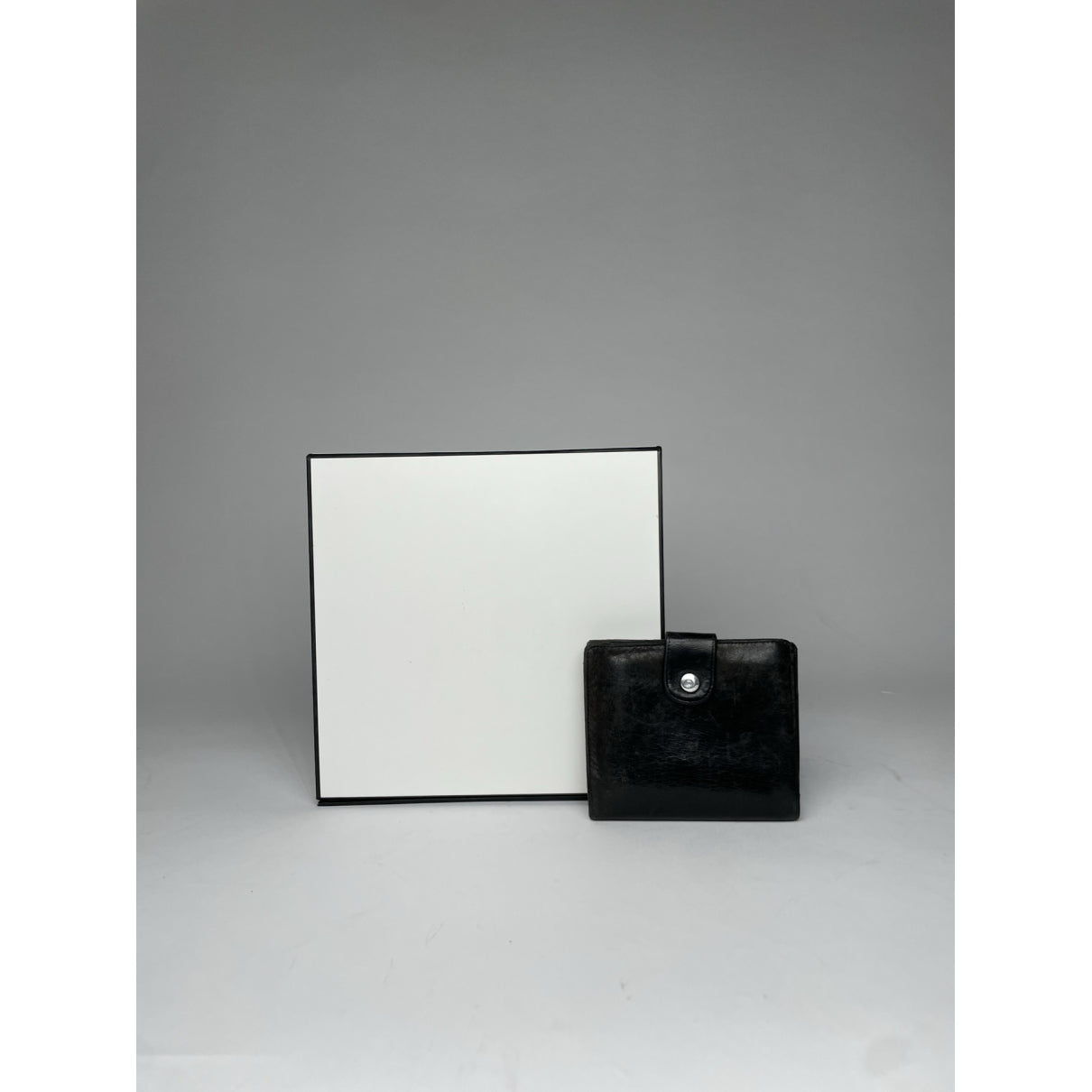 Chanel Black Leather Wallet image 2